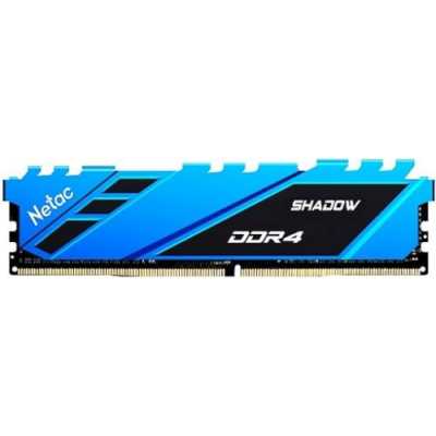 Оперативная память NETAC Shadow 8GB DDR4-3600 PC4-28800 C18 18-22-22-42 1.35V XMP Memory module DIMM