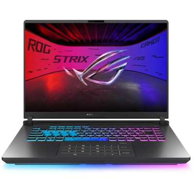 Ноутбук ASUS ROG Strix G16 G615LR-S5162 (90NR0LR1-M00670_32Win11P) Intel Core Ultra 7 255HX 2300MHz/16"/2560х1600/32GB/1024GB SSD/NVIDIA GeForce RTX 5070 Ti 12GB/Wi-Fi/Bluetooth/Windows 11 Pro Grey