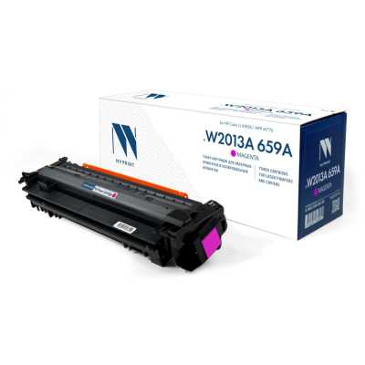 Картридж лазерный NVPrint совместимый NV-W2013A 659A Magenta для HP Color LJ M856/MFP M776 (13000k)