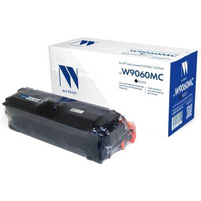 Картридж лазерный NVPrint совместимый NV-W9060MC Black для HP Color LaserJet E55040/E57540 (16000k)