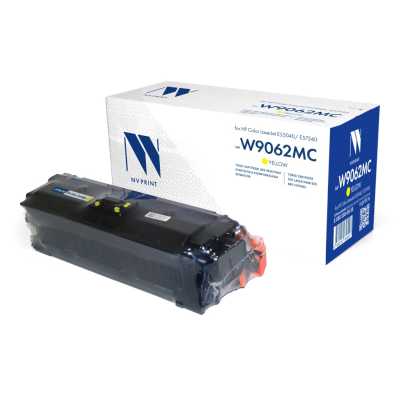 Картридж лазерный NVPrint совместимый NV-W9062MC Yellow для HP Color LaserJet E55040/E57540 (12200k)
