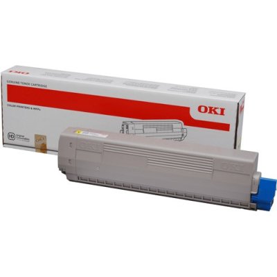 44844505 Тонер-картридж желтый для OKI C831/841/C831DM (10000 стр)