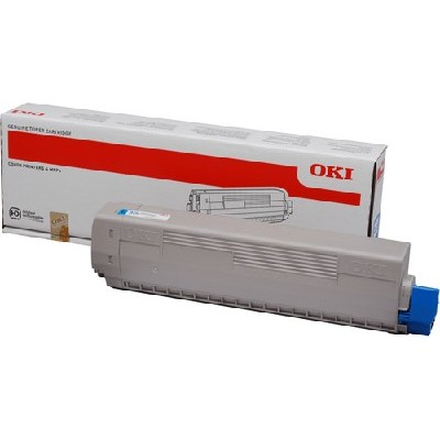 44844507 Тонер-картридж синий для OKI C831/841/C831DM (10000 стр)