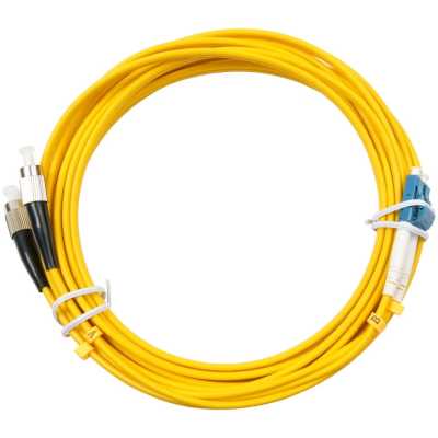 Патч-корд Cabeus FOP(D)-9-LC-FC-10M 2x9/125 OS2 LC дуплекс-FC дуплекс 10м LSZH желтый