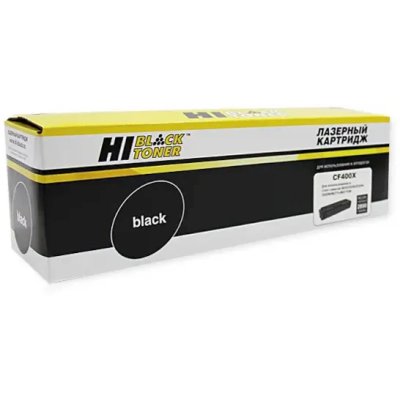 Картридж лазерный Hi-Black (HB-CF400X) для HP CLJ M252/252N/252DN/252DW/277n/277DW, №201X, Bk, 2,8K