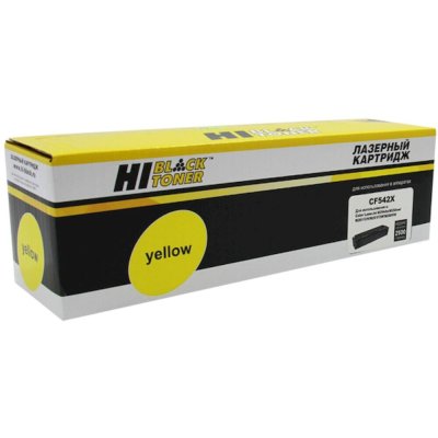 Картридж лазерный Hi-Black HB-CF542X для HP CLJ Pro M254nw dw M280nw M281fdn M281fdw Y (25000стр.)