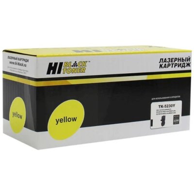 Картридж лазерный Hi-Black HB-TK-5230Y для Kyocera P5021cdn M5521cdn Y (2200стр.)