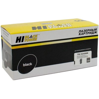 Картридж лазерный Hi-Black HB-TK-5240Bk черный (4 000стр.) для Kyocera P5026cdn/M5526cdn