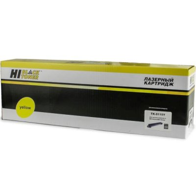Картридж лазерный Hi-Black HB-TK-8115Y для Kyocera Ecosys M8124cidn M8130cidn Y (6000стр.)
