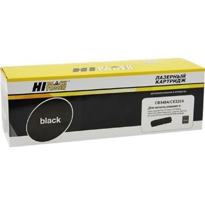 Картридж лазерный HP CLJ CM1300/CM1312/CP1210/CP1525/CM1415 (Hi-Black) CB540A/CE320A, BK, 2,2K