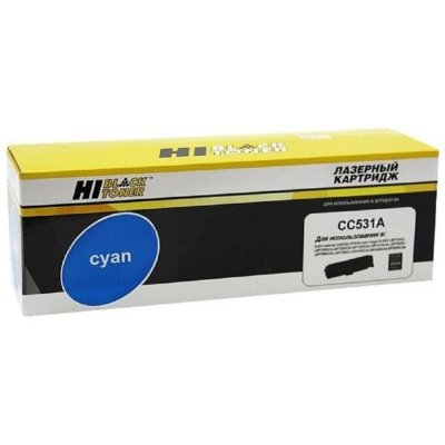 Картридж лазерный HP CLJ CP2025/CM2320/Canon LBP7200 (Hi-Black) CC531A/№ 718, C, 2,8K