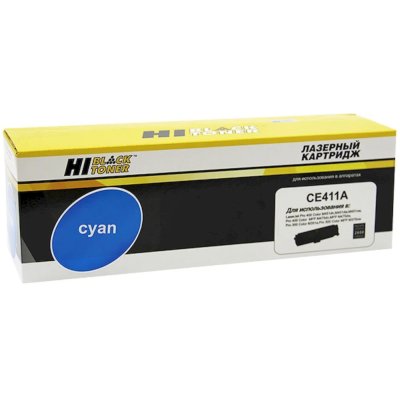 Картридж лазерный Hi-Black HB-CE411A для HP CLJ Pro300 Color M351 M375 Pro400 M451 M475 C (26000стр.