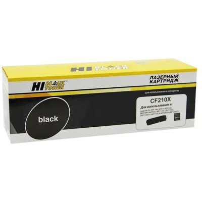 Картридж лазерный Hi-Black HB-CF210X для HP CLJ Pro 200 M251 MFPM276 №131X BK (24000стр.)