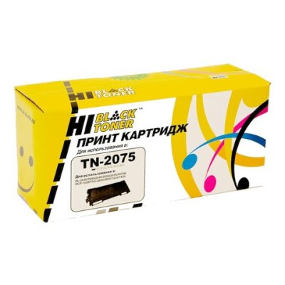 Картридж лазерный Hi-Black HB-TN-2075 для Brother HL-2030 2040 2070 7010 7420 7820 (25000стр.)