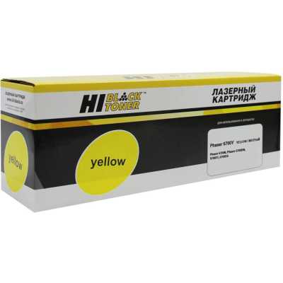 Картридж лазерный Hi-Black HB-106R01525 для Xerox Phaser 6700 Y (12000стр.)