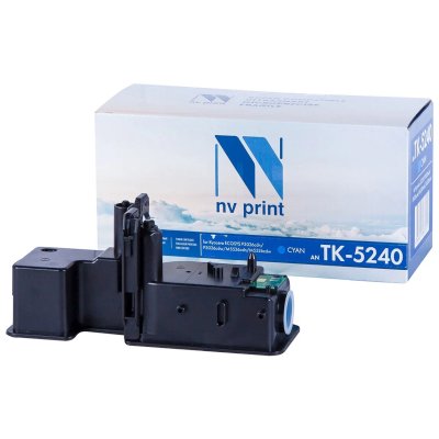 Картридж лазерный NV-Print NV-TK5240C голубой (3000 стр) для Kyocera P5026cdn/cdw/M5526cdn/cdw