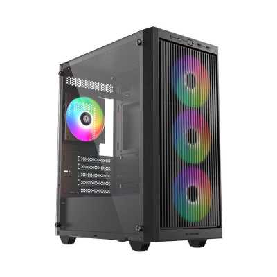 Корпус ID-Cooling Корпус Case ID-Cooling WARE 300 Black mATX/ win TG/ no fan/ Type C/ CPU 160mm/ GPU 320mm/ no PSU