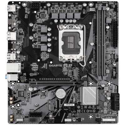 Материнская плата Gigabyte H610M D3W DDR4, LGA1700, Intel H610, 2xDDR4, 4xSATA, 1xPCIe 4.0 x16, 1xPCIe 3.0 x1, 1xM.2, 1xHDMI, 1xDisplayPort, 1x 1Gb LAN, 1xUSB 3.2 Gen1, 4xUSB 2.0, 3x3.5 мм, 7.1, microATX