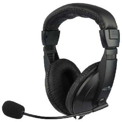 Гарнитура Oklick HS-M137V чёрный, проводная, 3.5 мм