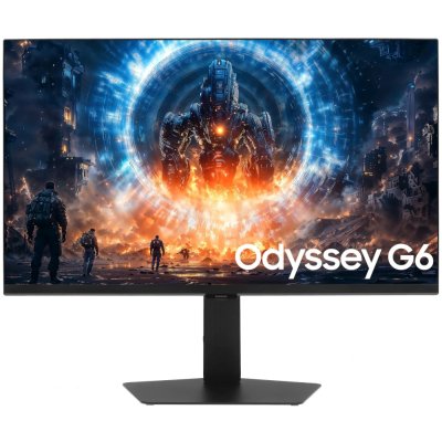 Монитор Samsung 27" Odyssey G6 S27FG606EIXCI черный IPS LED 16:9 HDMI матовая HAS Piv 350cd 178гр/178гр 2560x1440 350Hz FreeSync Premium DP 2K 6.4кг