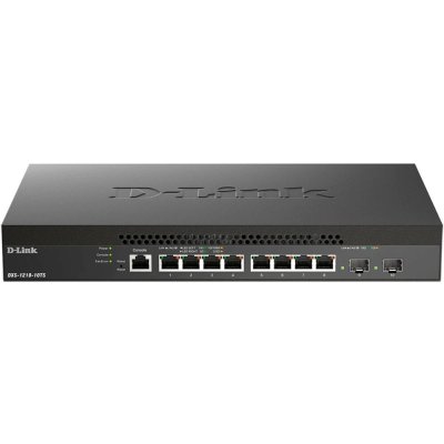 Коммутатор D-Link DXS-1210-10TS DXS-1210-10TS/B1A (L2+) 2SFP+ настраиваемый