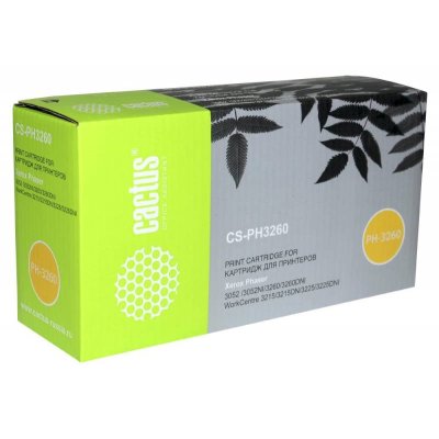 Картридж лазерный Cactus CS-PH3260 106R02778 черный (3000стр.) для Xerox Phaser 3052/3260/WC 3215/32