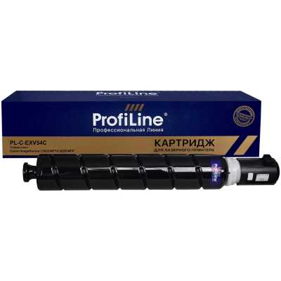 Картридж Тонер-туба ProfiLine PL-C-EXV54C для принтеров Canon ImageRunner C3025 MFP/C3025i MFP голубой 8500 копий