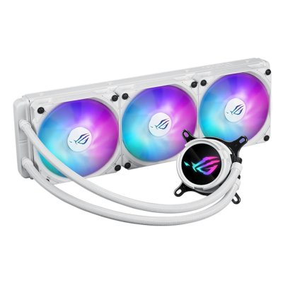 Система жидкостного охлаждения ASUS ROG STRIX LC III 360 ARGb белый, 120 мм, алюминий, 2200 об/мин, 36 дБ, 4 pin