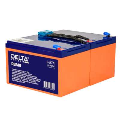 Батарея для ИБП Delta RBM6 24В 12А·ч