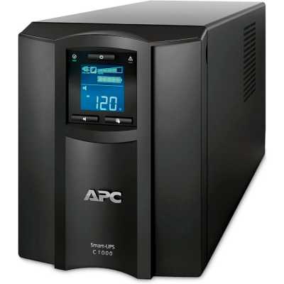 Источник бесперебойного питания APC Smart-UPS C SMC1500IC 900Вт 1500ВА черный