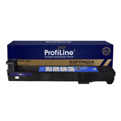 Картридж лазерный ProfiLine PL-CF301A (№827A) для принтеров HP Color LaserJet Enterprise flow M880z/M880z+ Голубой 32000 копий