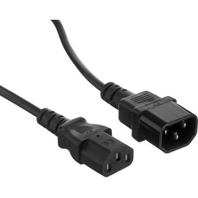 Кабель монитор-компьютер (UPS->уст-во) ExeGate Power EC-10P (С13->С14) VDE-250V-3*0,75-CU, 10A, 10м