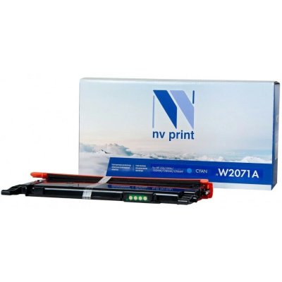 -/ Тонер-картридж NVP NV-W2071A Cyan для HP 150/150A/150NW/178NW/179MFP (700k)