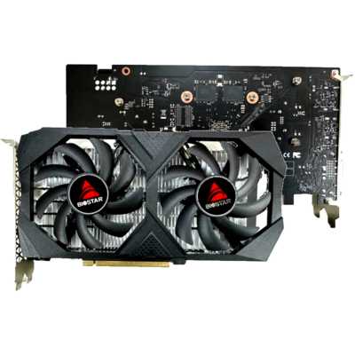 Видеокарта Biostar PCI-E 4.0 VN3516RF68 NVIDIA GeForce RTX 3050 6Gb 96bit GDDR6 1042/14000 DVIx1 HDMIx1 DPx1 HDCP Ret