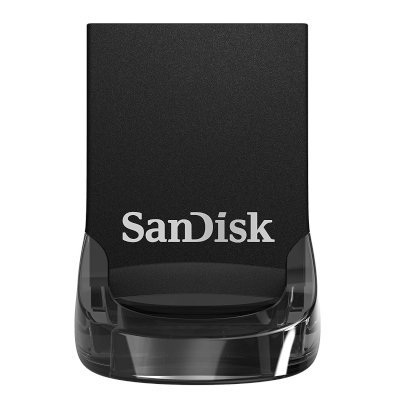 Флеш Диск Sandisk 256Gb ULTRA FIT SDCZ430-256G-G46 USB3.1 черный