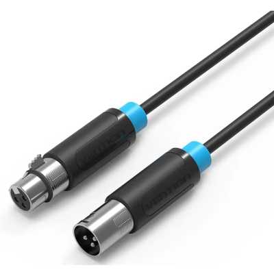 Кабель Vention аудио XLR M/XLR F - 1.5м