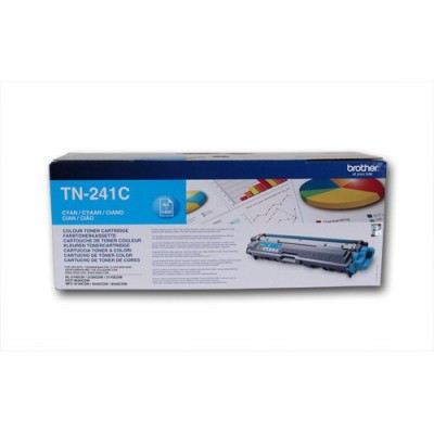 Картридж лазерный Brother TN241C голубой (1400стр.) для Brother HL3140/3150/3170/DCP9020/MFC9140/933