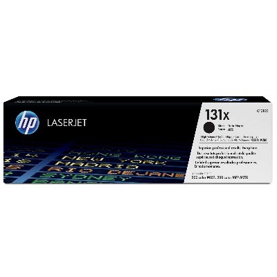 Картридж HP 131X лазерный черный увеличенной емкости (2400 стр)
