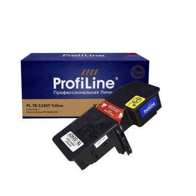 Картридж лазерный ProfiLine совместимый TK-5240Y для Kyocera Ecosys P5026CDN/P5026CDW/M5526CDN/M5526CDW желтый 3000к