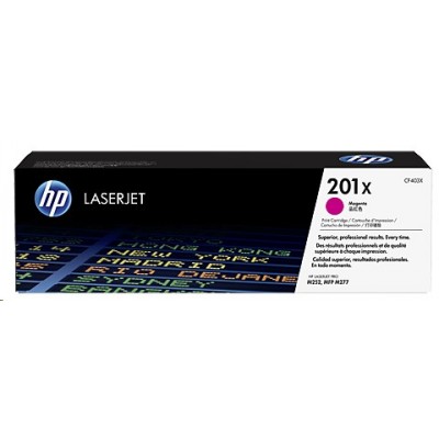 Картридж лазерный HP 201X CF403X пурпурный (2300стр.) для HP CLJ Pro M252/M277