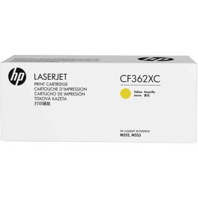 Картридж HP 508X лазерный желтый увеличенной емкости (9500 стр)