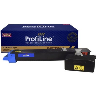 Картридж лазерный ProfiLine совместимый TK-8115C для Kyocera Ecosys M8124cidn/M8130cidn голубой 6000к