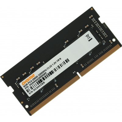 Оперативная память Digma, DDR4, 8GB (1x8 GB), 3200 MHz, CL22, SO-DIMM
