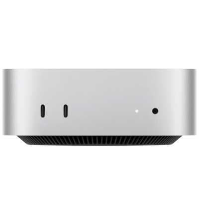 ПК Apple Mac mini A3238 M4 10 core (4.41) 16Gb SSD512Gb 10 core GPU macOS GbitEth WiFi BT серебристый (MU9E3LL/A)