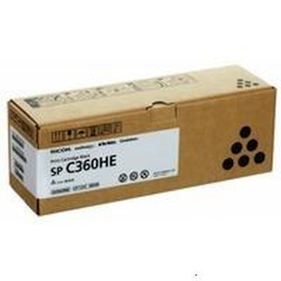 Картридж лазерный Ricoh SP C360HE черный для SP C360DNw/SP C360SNw/SP C360SFNw/SP C361SFNw 7000 страниц.