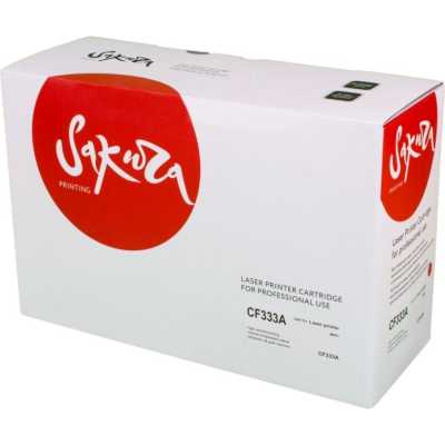 Картридж лазерный Sakura CF333A для HP LJ M651, M651DN, M651N, M651Xh, пурпурный, 15 000 к.