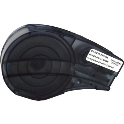 Картридж ленточный Cactus CS-M210-7507425 M210-750-7425 черный на белом 19.1x6.4 для Brady M210/M211