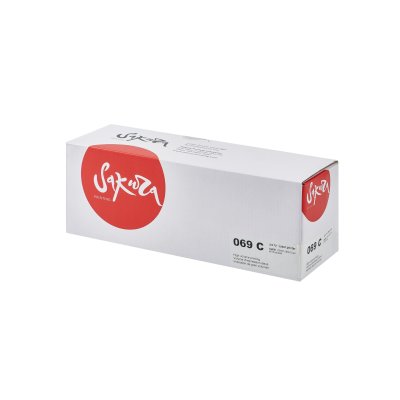 Картридж Sakura 069C ECO (5093C002) для Canon I-Sensys LBP673Cdw/MF750C/MF725, голубой, 1900 к. ECO (чип без счетчика копий)