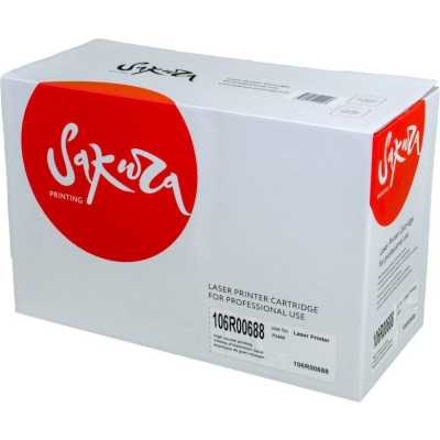 Картридж лазерный Sakura 106R00688 для Xerox P3450, черный, 10000 к.