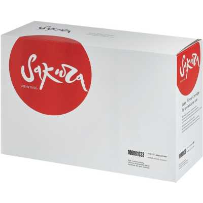 Картридж лазерный Sakura 106R01033 для Xerox Phaser 3420/3425, черный, 5 000к.